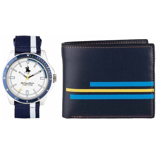 Reloj Azul para Caballero Royal Polo Club Modelo Napcn07Azwa
