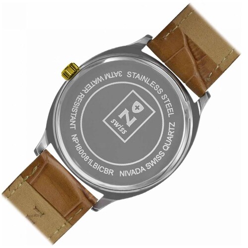 Reloj Oro para Caballero Nivada Modelo Np180081Mbicb