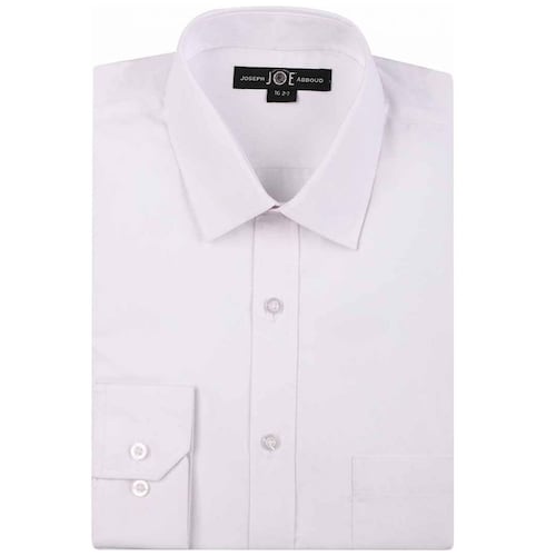 Camisa de Vestir Blanca para Caballero Joe Joseph Abbound Modelo Ca08Co-E