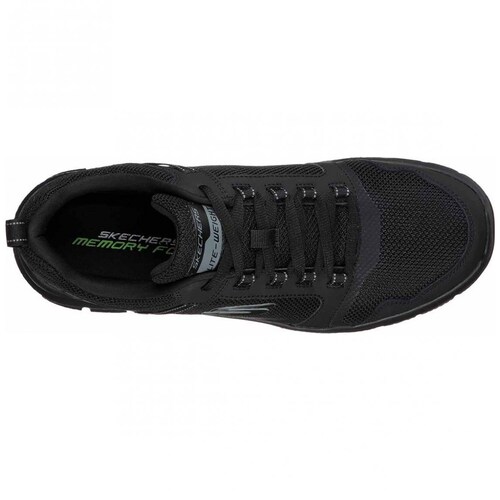 Tenis Textil Negro para Caballero Skechers Modelo 232001 N