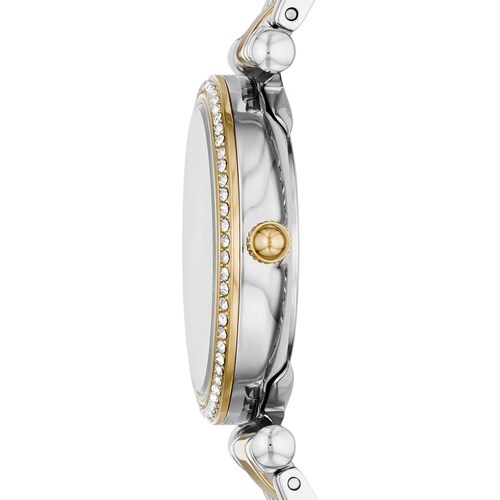 Reloj Dorado con Plata para Mujer Fossil Modelo Elo Es4955