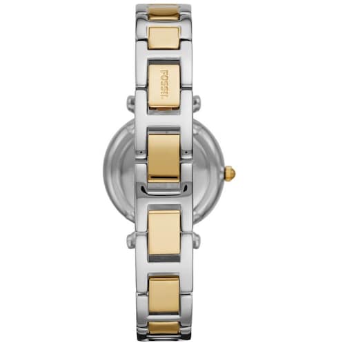 Reloj Dorado con Plata para Mujer Fossil Modelo Elo Es4955