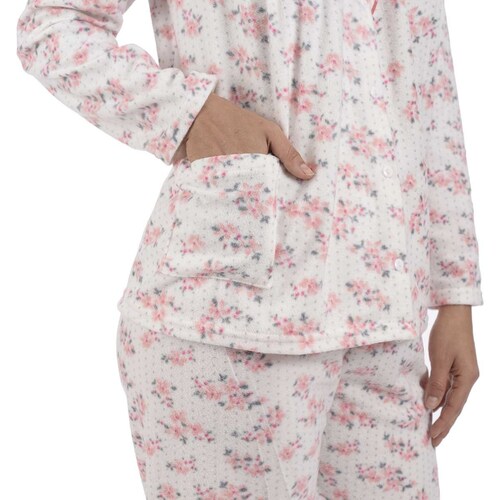 Pijama Polar Playera Y Pantalon Intime Lingerie