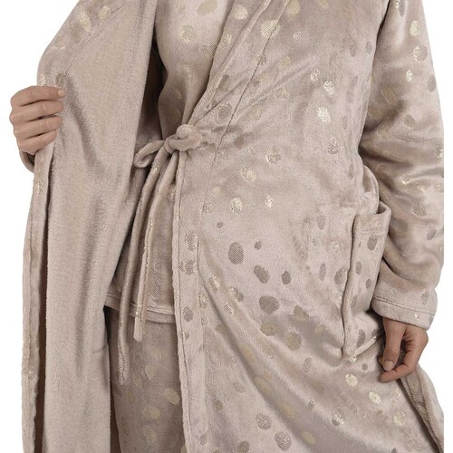 Bata Polar con Gliter Creaciones Parisina