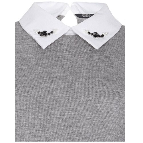 Su&eacute;ter Cerrado con Cuello Camisero Mama Mia