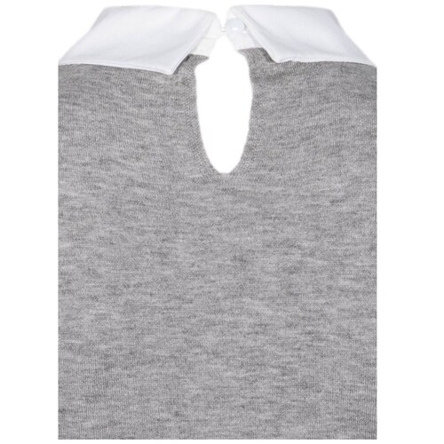 Su&eacute;ter Cerrado con Cuello Camisero Mama Mia