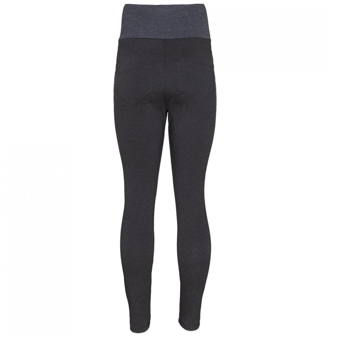 Leggings Panel Alto Bolsas Traseras Mama Mia