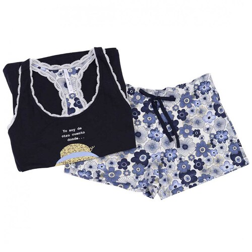 Pijama Cenicienta Top Y Short Sho Shi