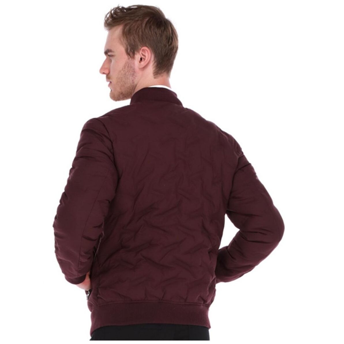 Chamarra Bomber para Caballero Generra Modelo Cm038405