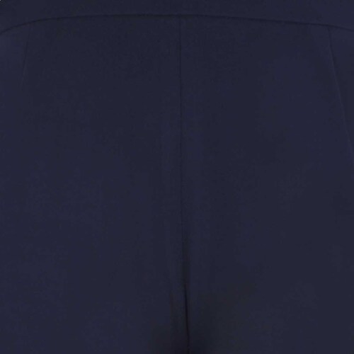 Pantalón Corte Recto Diseño Liso Marino Basel