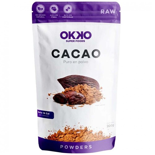 Cacao en Polvo Okko 200 G