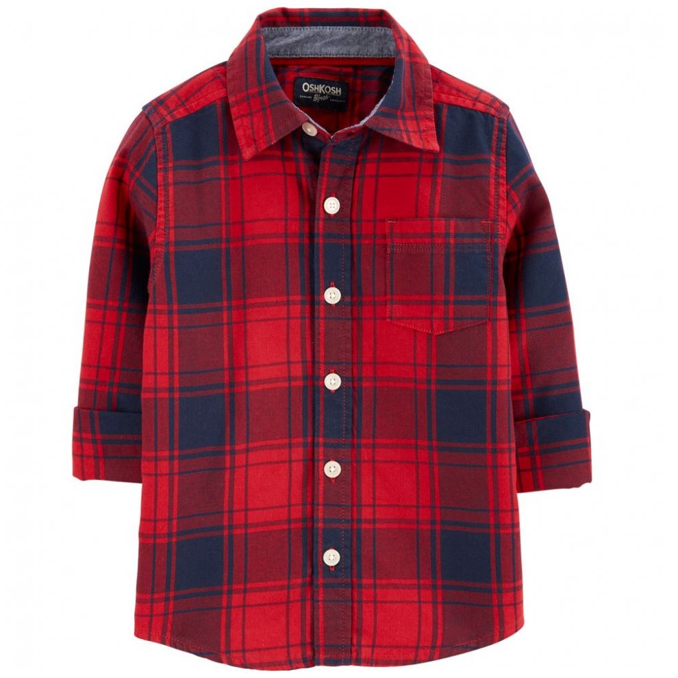 Camisa Azul Combinado para Bebé Osh Kosh Modelo 1J045210
