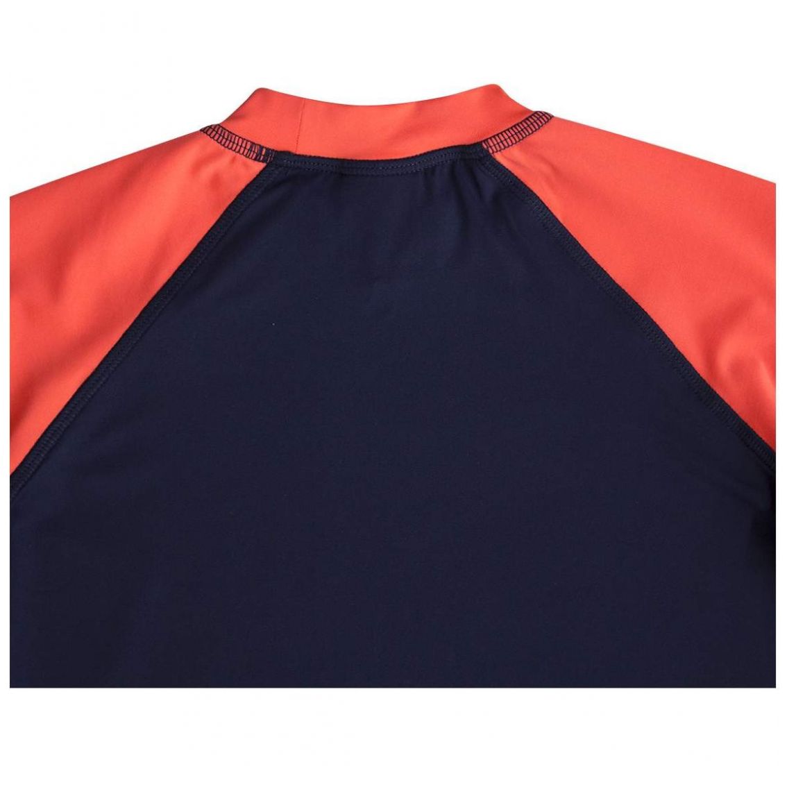 Playera Surf Manga Larga Azul Combinado para Niño Skysoul Modelo 23676M