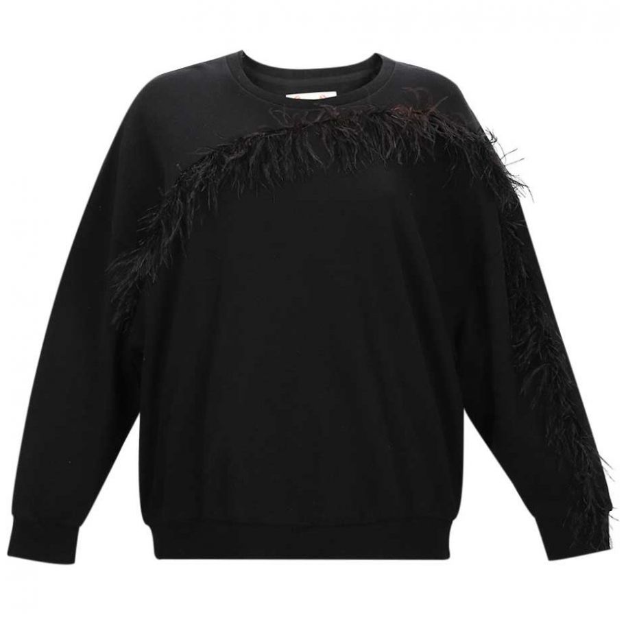Sudadera con Plumas Fukka