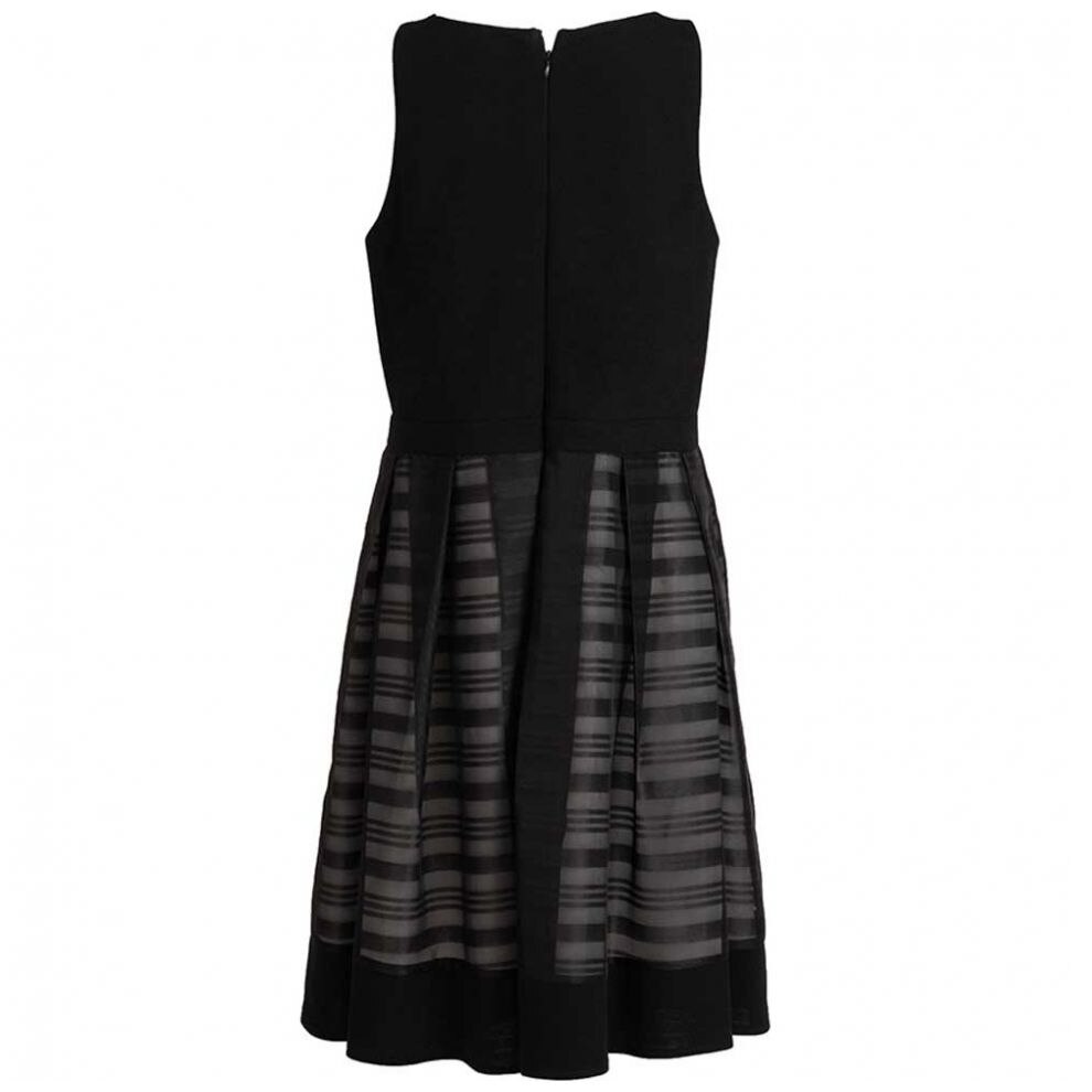 Vestido Combinado Tablones en Falda Noshe Plus