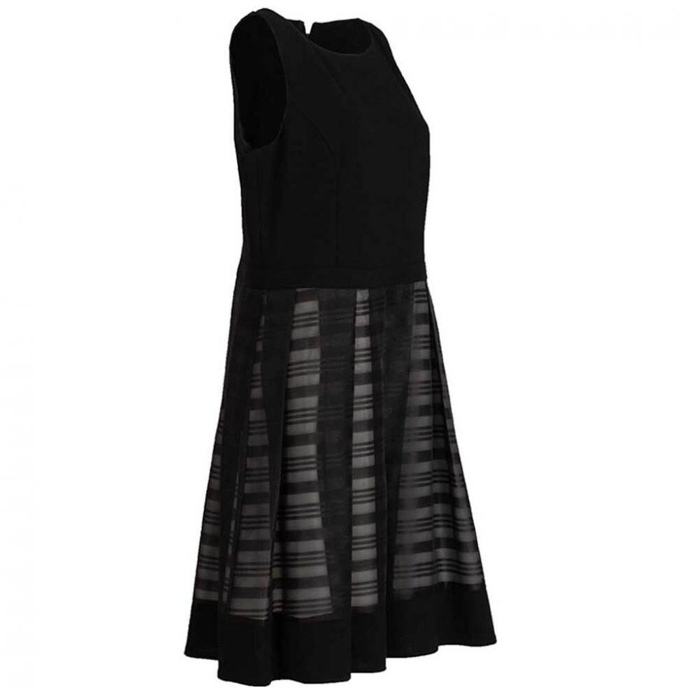 Vestido Combinado Tablones en Falda Noshe Plus