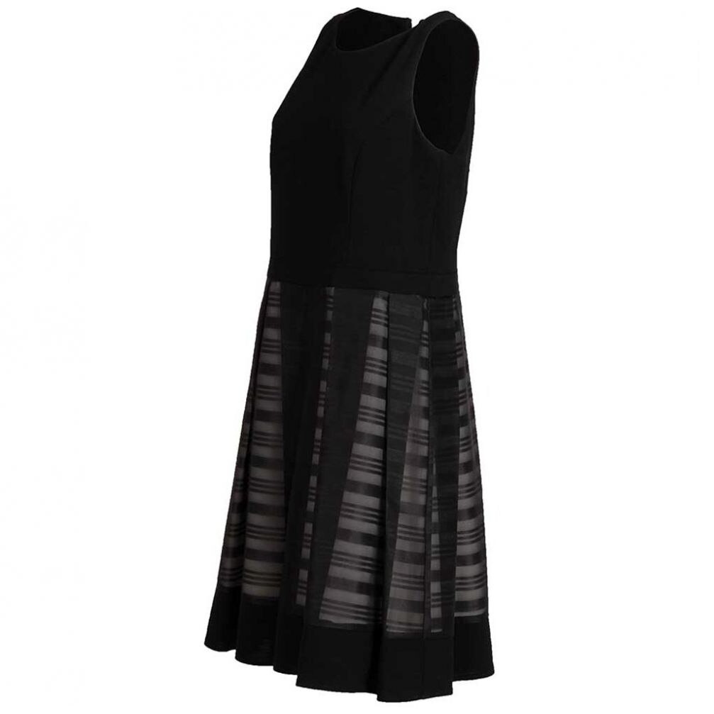 Vestido Combinado Tablones en Falda Noshe Plus