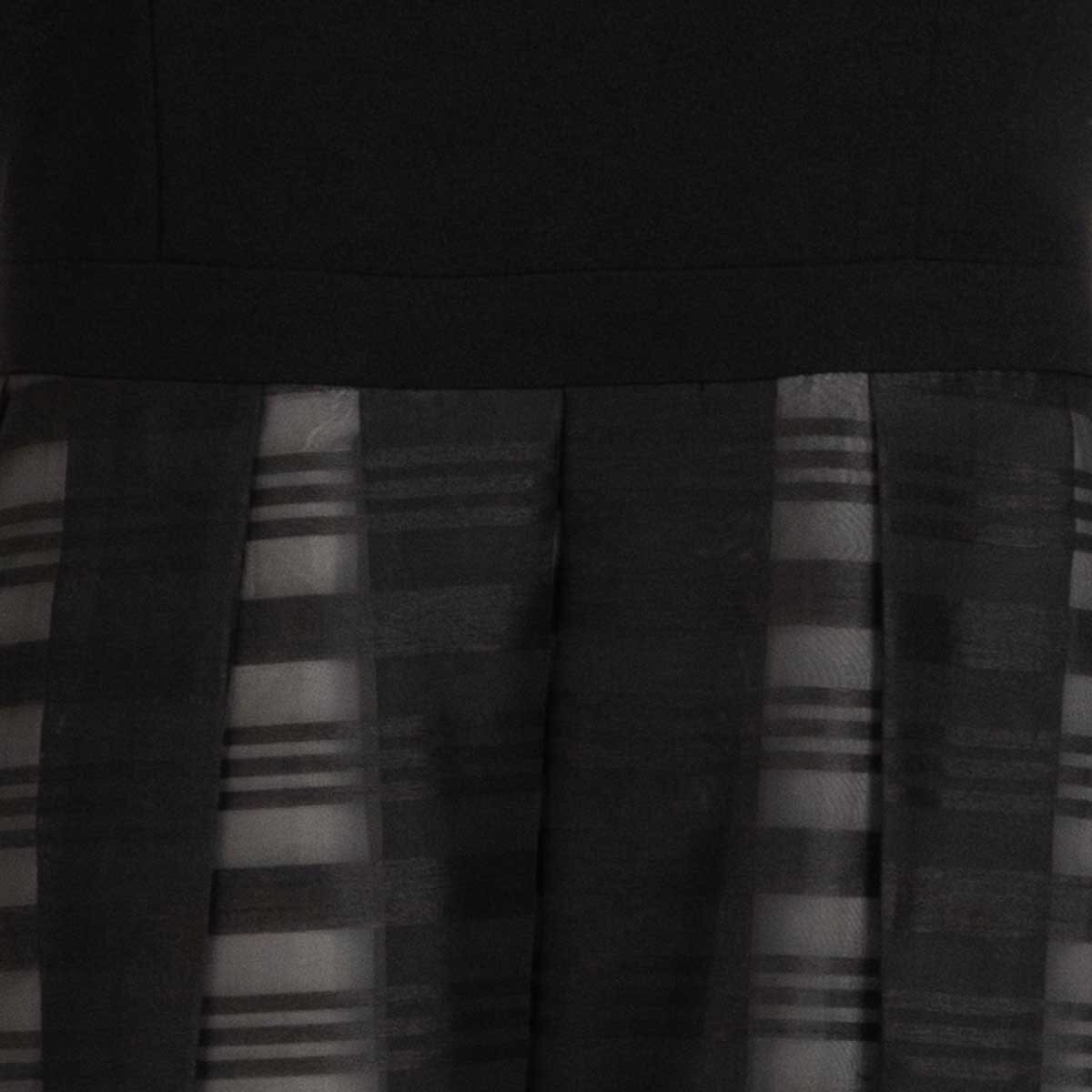 Vestido Combinado Tablones en Falda Noshe Plus