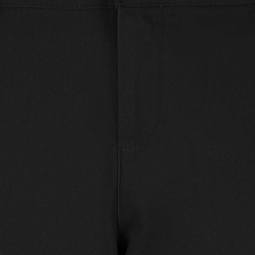 Pantalón Negro Corte Cigarette Diseño Liso Elle