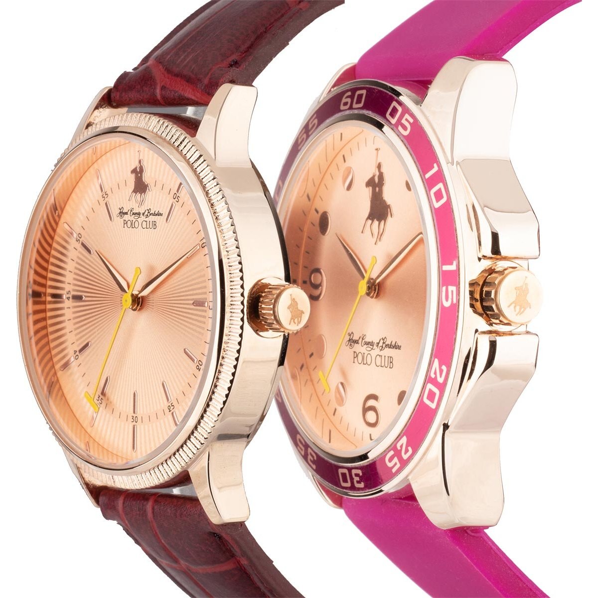 Set de Reloj Marrón Unisex Royal Polo Club Modelo Oaxtcfrs