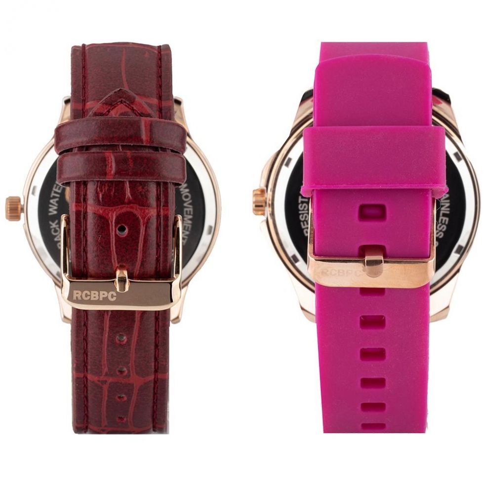Set de Reloj Marrón Unisex Royal Polo Club Modelo Oaxtcfrs