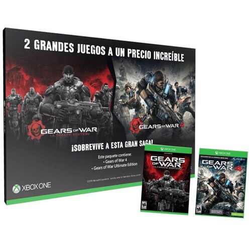 Xbox One Gears Of War 4 + Gears Of War Ultimate Edition