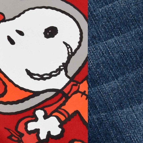 Conjunto Pantalón con Playera Rojo Combinado para Niño Snoopy Modelo N2914-8B