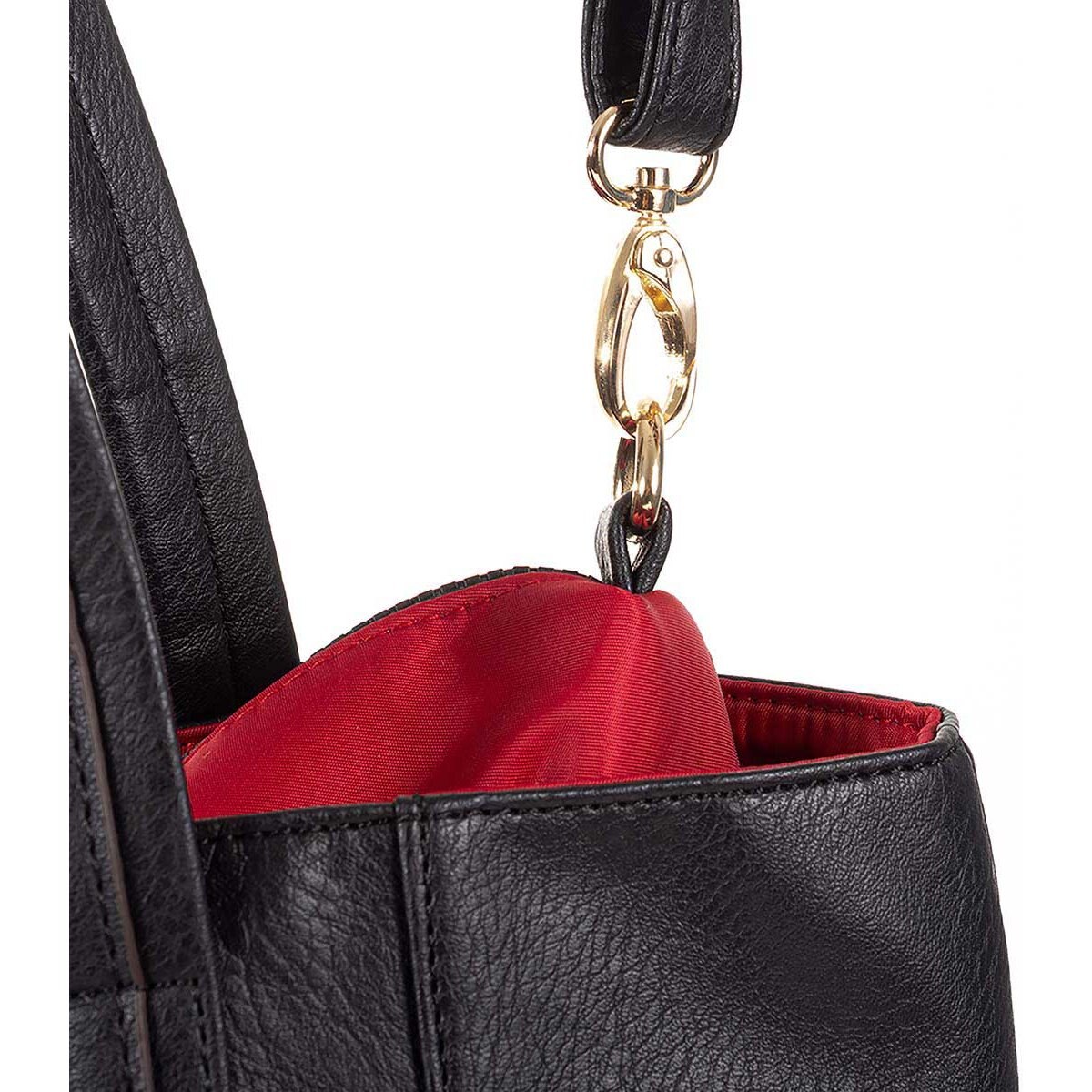 Bolso Tote Cloe Negro Tin