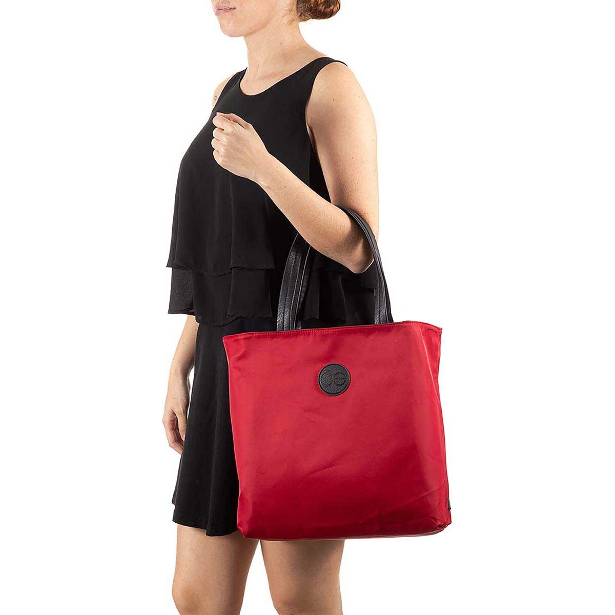 Bolso Tote Cloe Negro Tin