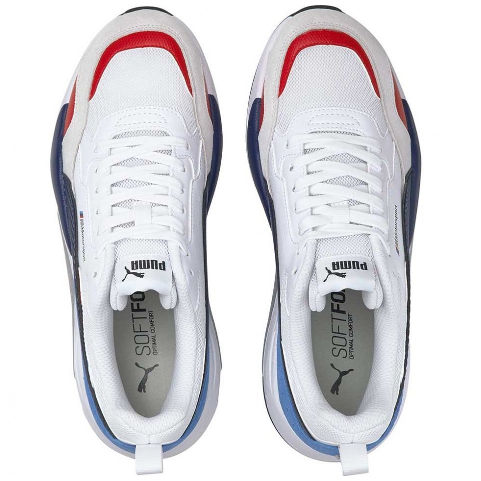 Tenis Casual Blanco para Caballero Puma Bmw Mms X-Ray 2.0 306771 02