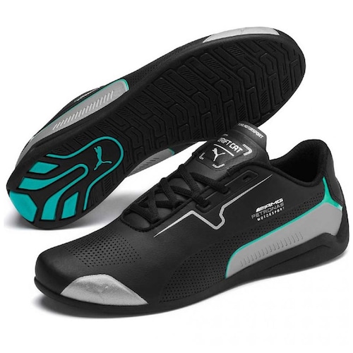 Tenis Casual Negro para Caballero Puma Mercedes Benz Drift Cat 8 306502 01