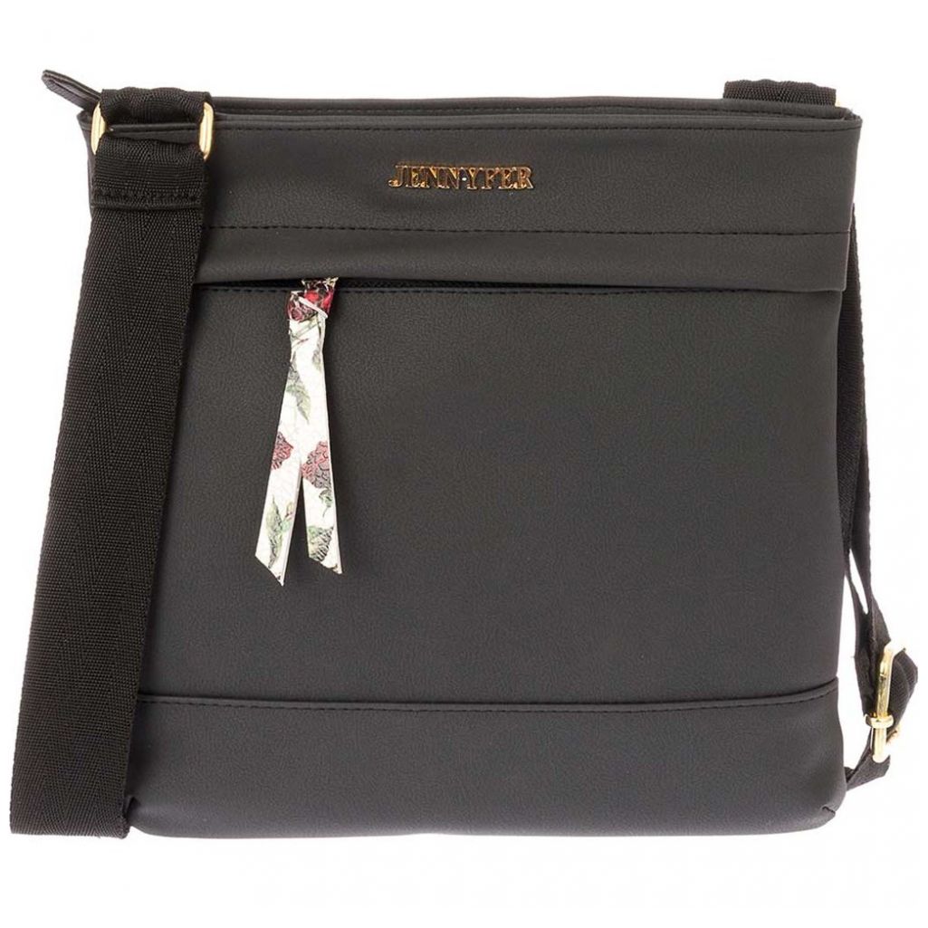 Crossbody Negro con Guantera Jennyfer