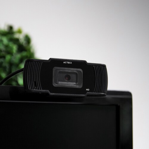 Cámara Web Negra Usb 720P Acteck