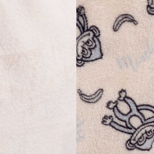 Pijama Flannel Estampado Chango Y Banana Sugar & Milk