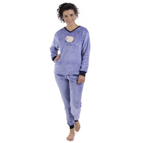 Pijama Flannel con Estampado Funny Sheep Sugar & Milk