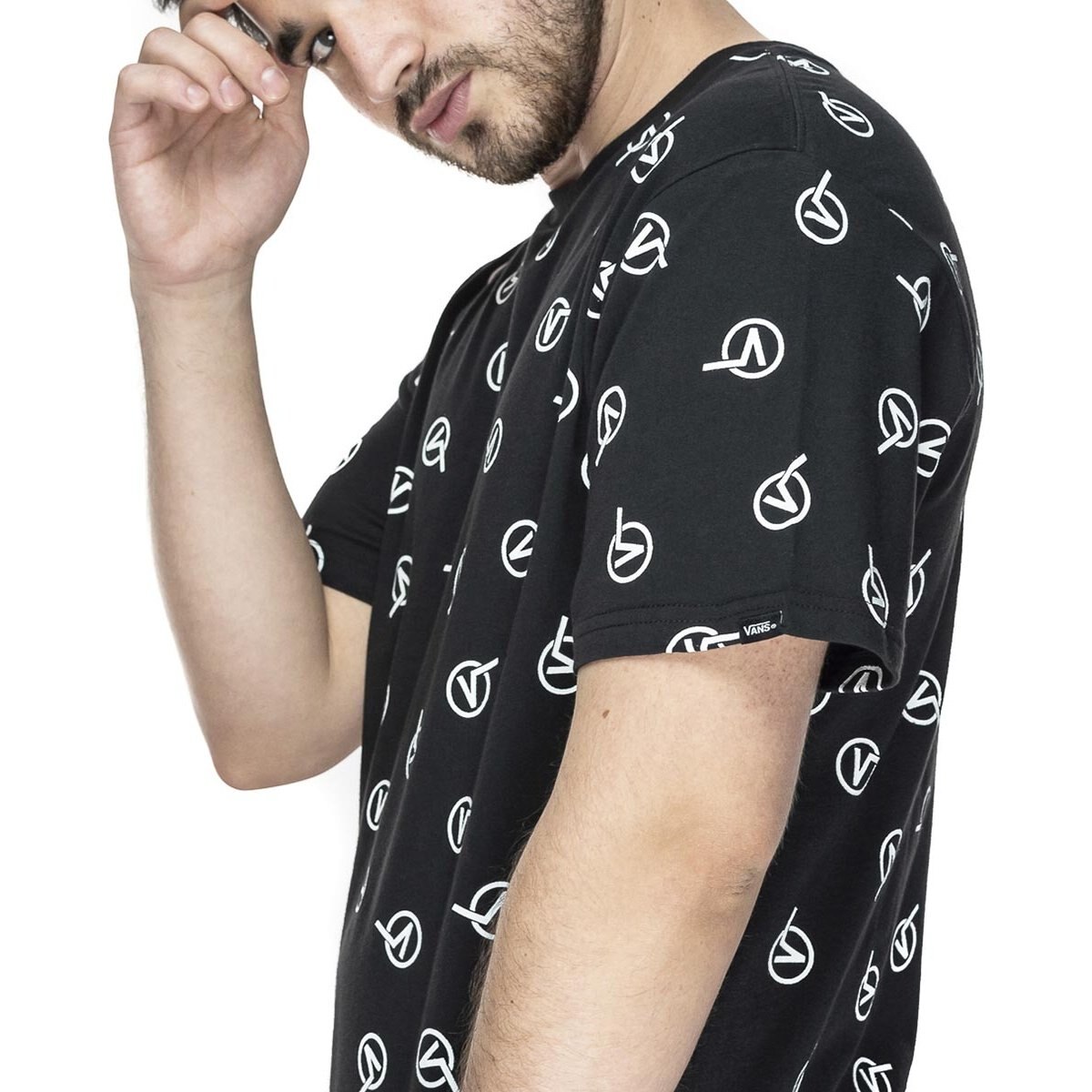 Playera Vans para Caballero Modelo Vn0A4Tvkblk