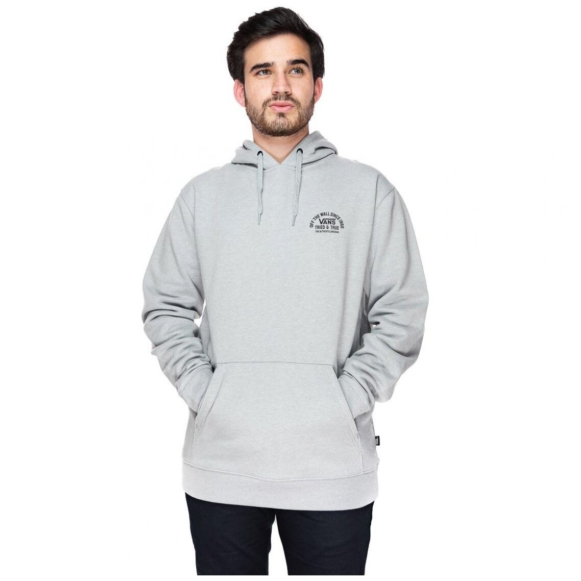 Sudadera Blanca Combinada Vans para Caballero Modelo Vn0A4Rr202F