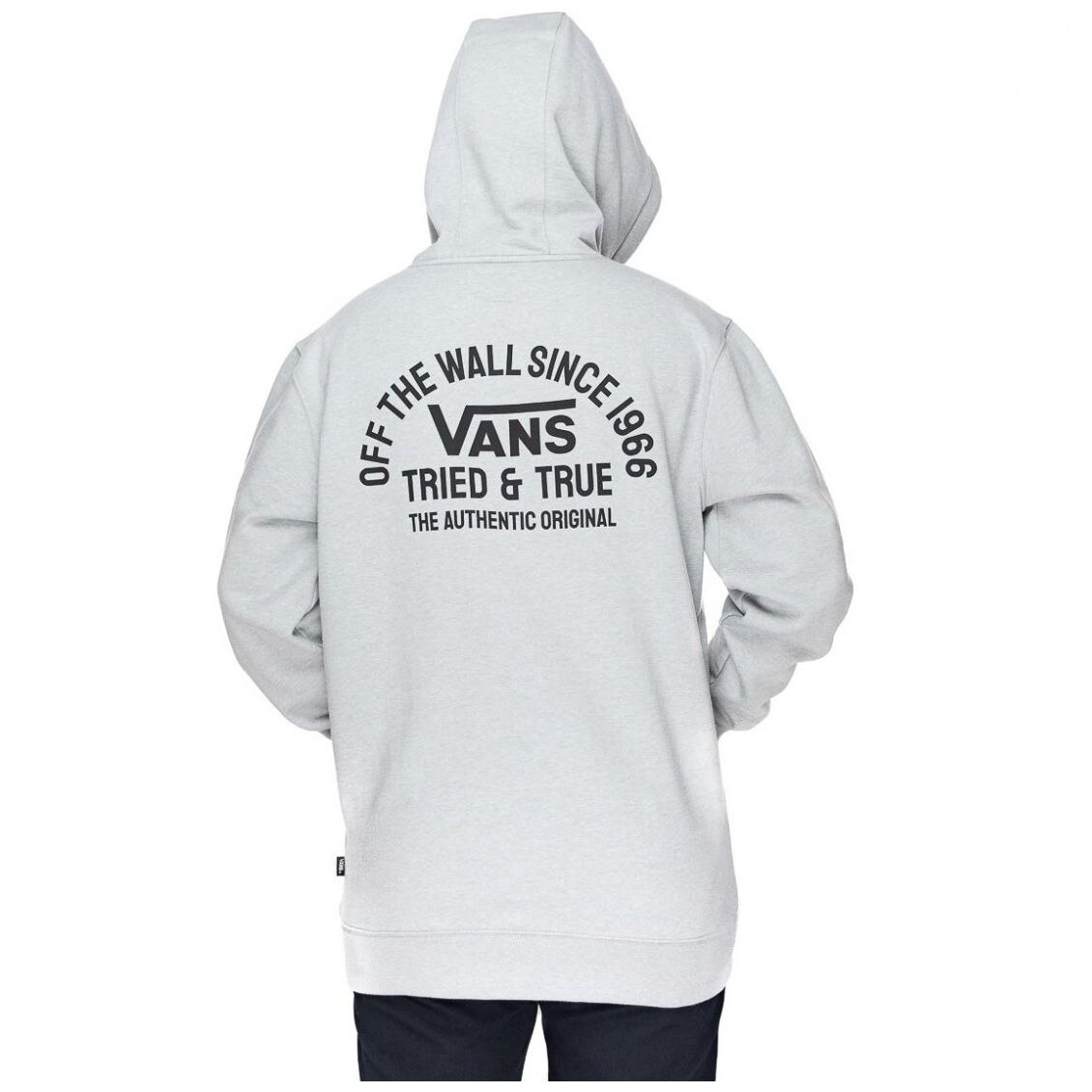 Sudadera Blanca Combinada Vans para Caballero Modelo Vn0A4Rr202F