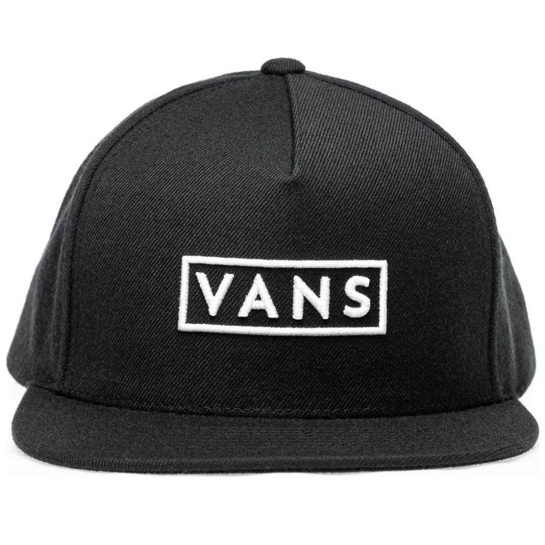 Gorra vans outlet negra