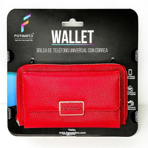 Wallet Bag 7" Roja C/ Correa Forward
