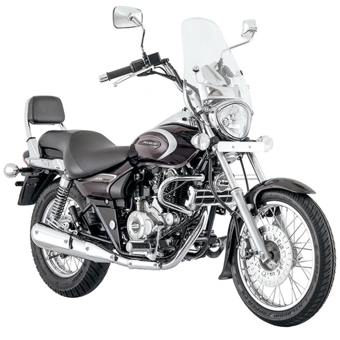 Motocicleta Negra Avenger Cruise 220 Bajaj