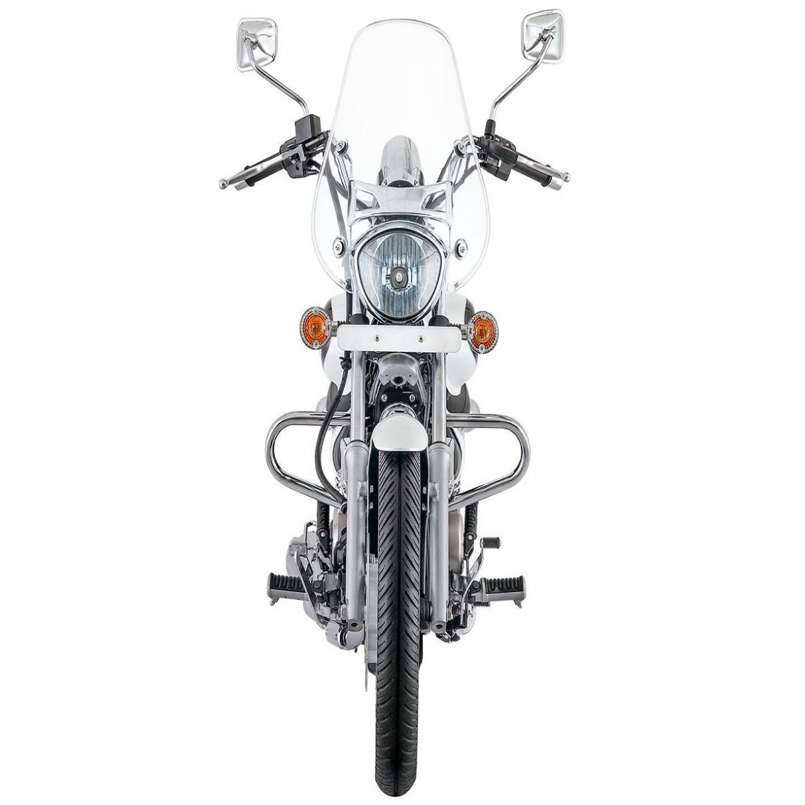 Motocicleta Negra Avenger Cruise 220 Bajaj