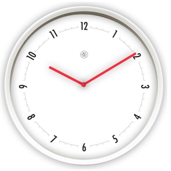 Reloj de Pared 30 Cm Office Blanco Nextime