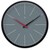 Reloj de Pared 30 Cm Long Stripe Negro/gris Nextime