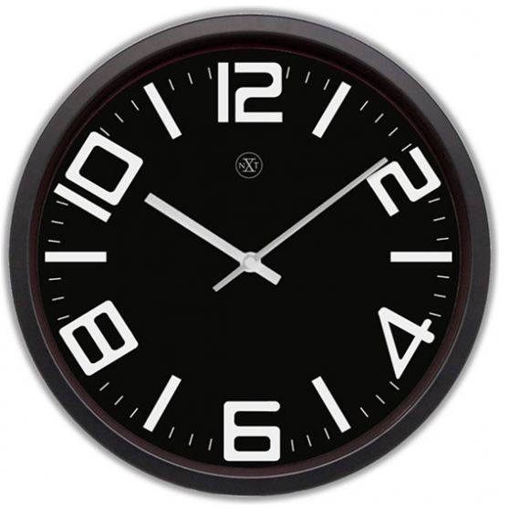Reloj de Pared 30 Cm Classy Negro Nextime