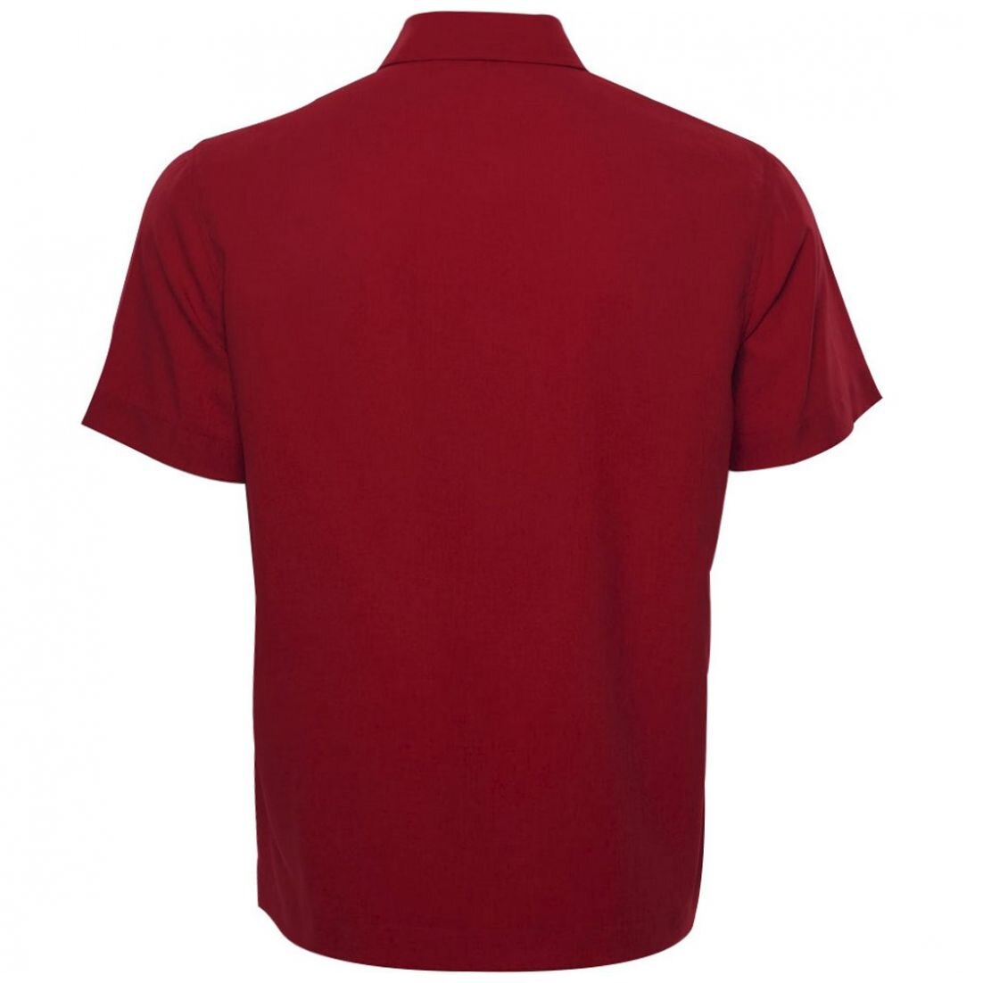 Guayabera Roja Plus Manga Corta para Caballero Costavana