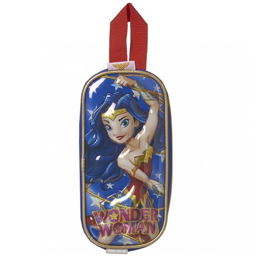 Lapicera Mujer Maravilla Azul Urbania