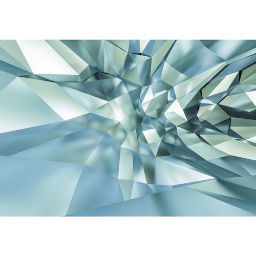 Fotomural Decorativo para Interiores 3.68 M. Ancho X 2.54 Alto 3D Crystal Debut