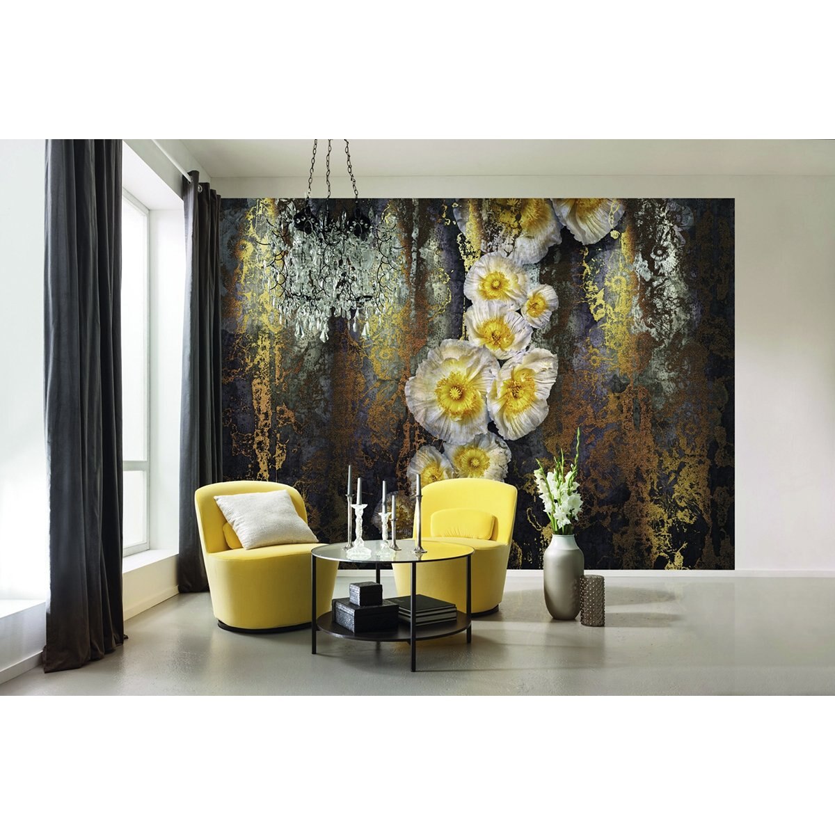 Fotomural Decorativo para Interiores 3.68 M. Ancho X 2.54 Alto Serafina Debut
