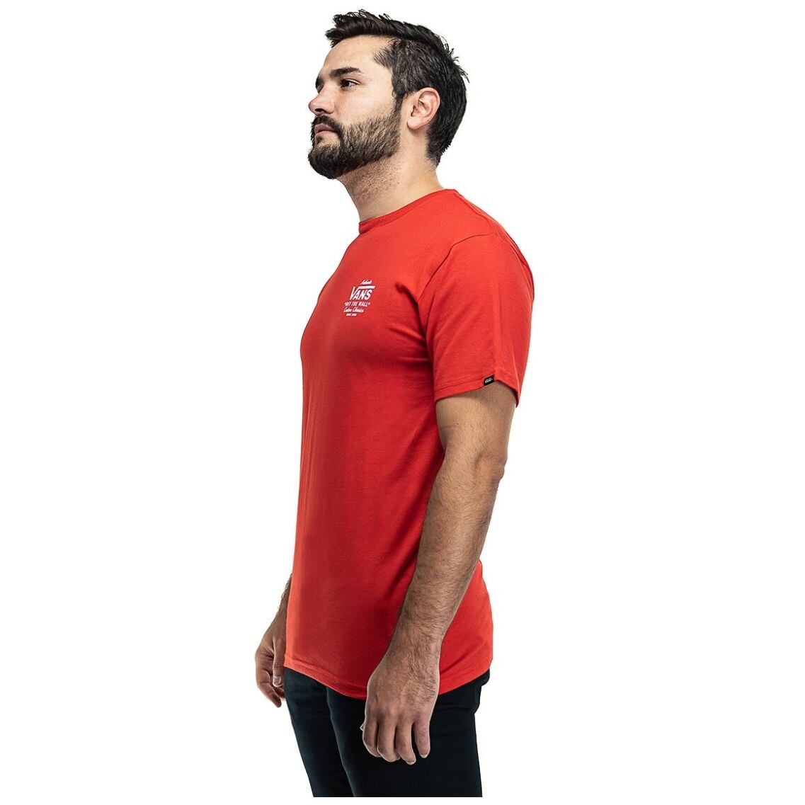 Playera Rojo para Caballero Vans Modelo Vn0A3Hzfds8